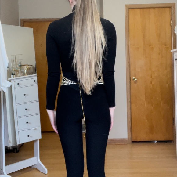 Rhinestone Halter Top - Picture 6 of 11